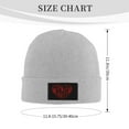 thumbnail image 3 of ZICANCN Knit Beanie Hat-Hearts Love Typography Winter Cap Soft Warm Classic Hats for Men Women Romance Valentine, 3 of 8