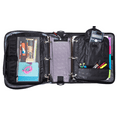thumbnail image 4 of Case It 2" Dual D-Ring Zipper Backpack Binder, Pink, 4" capacity, DUAL-301-BB, 4 of 10