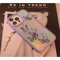 thumbnail image 2 of case for iPhone 14 Pro Max Case Glitter Butterfly Sparkle Case for Women Girls,Cute Slim Soft Silicone Gel Bling Phone Case Cover Compatible for Apple iPhone 14 Pro Max 6.7", 2 of 11