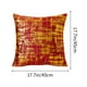 thumbnail image 3 of Funda de cojín de terciopelo | Funda de cojín moderna para sofá, sala de estar o mesita de noche | Tela flocada de 45 x 45 cm | Rojo, amarillo, gris, café, azul, blanco, verde y beige, 3 of 6