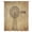 Brown, variant on Rustic Windmill Sheer Curtains 84 Inches Long, Vintage Country Farmhouse Wooden Grain Light Filering Curtains, Breathable Simi Curtain Privacy Drapes for Living Room Bedroom Window Treatment