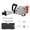 Silver-1500W with 2 Chisel, variant on Electric Demolition Jackhammer 1500W Concrete Breaker 1800BPM 50J, Heavy Duty Demolition Hammer with Adjustable Anti-Vibration Handle, Safety Clutch, Carrying Case & 2 Chisels