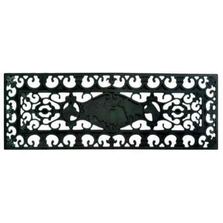 Imports Decor Rubber Stair Mat, Dog, 9-Inch by 30-Inch