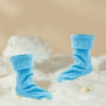 thumbnail image 5 of TopLLC Doublures de Bottes de Pluie Chaudes et Confortables pour Garçons et Filles de 3 à 6 Ans Options Jaune Vert Roses et Bleu Doublure de Bottes de Pluie, 5 of 5