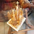 thumbnail image 5 of 3D Paper Sagrada Familia Cathedral Model Kit, DIY Architecture Papercraft Model for Experts, Handmade Home/Office Decoration Gift for Adults & Teens, 5 of 7