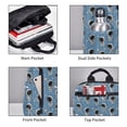 thumbnail image 3 of Yiaed Cute Cartoon Astronaut Print Lightweight Backpack Travel Backpacks Hiking Daypack for Women Men, 3 of 5