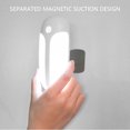 thumbnail image 2 of Justharion Glowworm LED Light Body Induction Rechargeable Lamps Smart Lodestone Eye Protection Soft Night-light Cupboard Corridor White light, 2 of 6