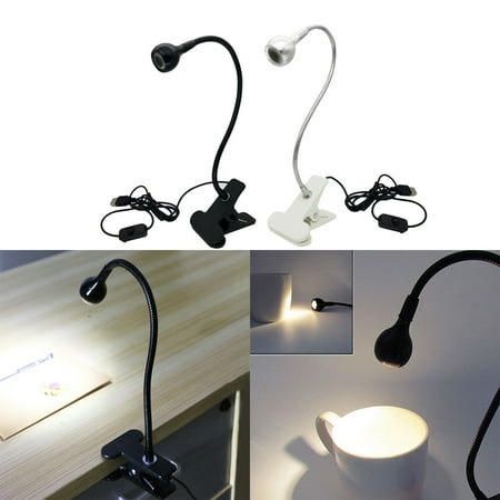 Awesitey Eyes Protection Led Desk Light Clamp Lamp Flexible Book Reading Usb Clip On For Bedroom Silver White 300mm Canada Awesitey Eyes Protection Led Desk Light, Is Desk Lamp Good For Eyes Only