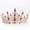 Red, variant on Designice Baroque Rhinestone Crystal Alloy Queen Tiara Crown with Clips, Red