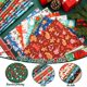thumbnail image 5 of Tudomro 70 Piezas de Cuadrados de Tela para Patchwork Navideños 25x25 cm, 5 of 6