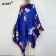 thumbnail image 4 of WINYI-caftán africano para mujer, ropa de playa de gran tamaño, traje de baño bohemio, bata de fiesta, ropa de Navidad, 4 of 4