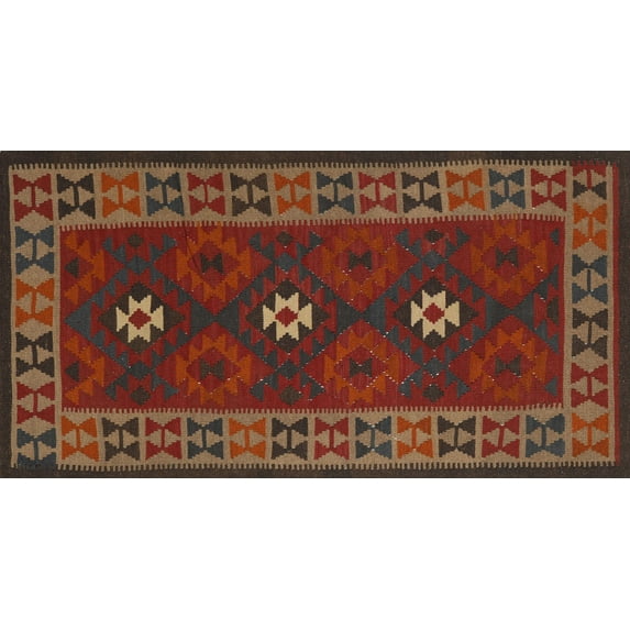Ahgly Company Machine Washable Indoor Rectangle Contemporary Sepia Brown Area Rugs, 7' x 9'