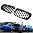 thumbnail image 2 of Front Fence Grill Grille Gloss Black For BMW E46 2 Doors 1999-2002 3 Series, 2 of 5