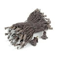 thumbnail image 7 of Novelty Lights Clear 100 Light Incandescent Mini Christmas String Lights Brown Wire 50 Feet, 7 of 7