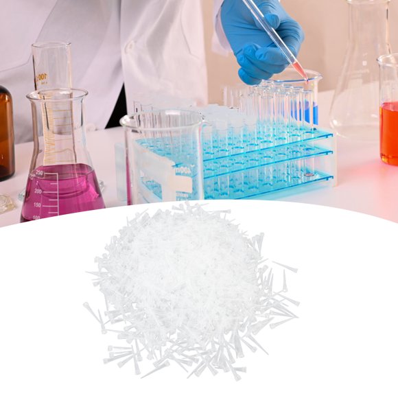 Conseils de pipette liquide, tips de pipette de 10 µl définit une fuite de transparence élevée en plastique universel pour l'analyse de laboratoire Projets de maison