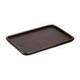 thumbnail image 3 of WeiLaiKeQi Bamboo Serving Tray Food Platter Rectangle Serving Tray for Hotel Home Party Dark Brown, 3 of 9