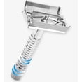 thumbnail image 3 of MT Twist-to-Open Butterfly Safety Razor with 5 extra Blades, 3 of 5