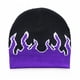 thumbnail image 1 of Gorro de punto con diseño de llamas, cálido, de lana, para exteriores, para hombre y mujer, 1 of 5