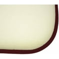 thumbnail image 3 of Kashi Home Soft Plush Memory Foam Non-Slip Backing Kitchen Rug Mat, 18x30 Inch D-Shape Slice Kitchen Floor Mat, Burgundy, 3 of 3