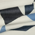 thumbnail image 6 of LR Home Stacy Garcia  Cotton Blend Poly Filled Pillow in Ivory/Blue, 24" x 24", 6 of 8