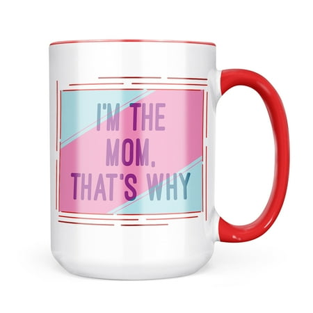 

Christmas Cookie Tin I m the Mom That s Why Mother s Day Pink and Purple Mug gift for Coffee Tea lovers