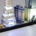 thumbnail image 4 of Q&C Lighting Led Light Kit Lighting Set Compatible With The Lego Architecture New York City 21028 Building Blocks Without Lego Set, 4 of 5