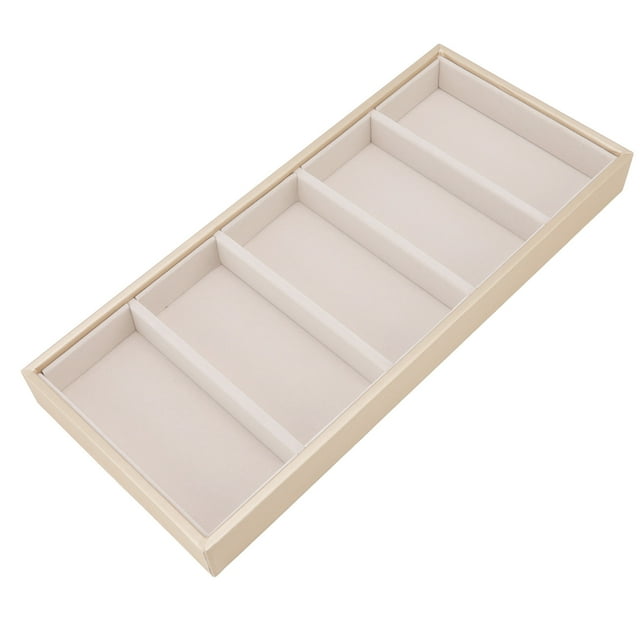 5 Grid Glasses Case, Sunglasses Holder Storage Box for Jewelry, Watches