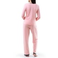 thumbnail image 2 of Fruit of the Loom Women's Sleep Soft & Breathable Long Sleeve Top & Pant Set, Sizes S-4X, 2 of 19