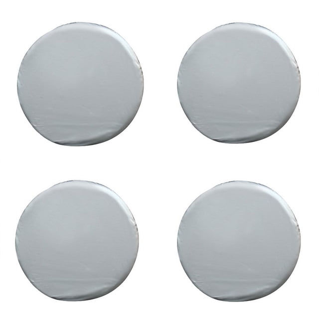 Sidaley Paquete de 4 fundas de tela Oxford para neumáticos de automóviles, portátiles, impermeables, a prueba de sol, protectoras para remolque, bolsa Bombillas para automóviles Sidaley VI015561-00B