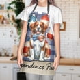 thumbnail image 3 of Patriotic Brittany Spaniel 4th of July Independence Paws Apron Brittany Dog Lover Gifts Idea for Cooking Grilling Baking Painting Gardening - 02010, 3 of 5