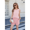 thumbnail image 6 of Women'S Summer 2 Piece Outfits Shorts Sets Matching Set Loungewear, 6 of 8