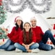 thumbnail image 1 of Christmas Tree Big Heart Decoration Colorful Strips Of Woolen Strips Wedding Pull Flowers Wedding Room Ribbon Venue Decoration Christmas Decoration, 1 of 6