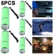 thumbnail image 1 of 5 minilinternas de camping de 9 LED, resistentes al agua, de aleación de aluminio (Verde), 1 of 8
