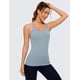 thumbnail image 2 of Top sin costuras con espalda en Y y sostén integrado para mujer CRZ YOGA, talla pequeña, 2 of 4