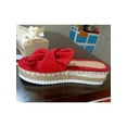 thumbnail image 6 of Wazshop Slide Sandals for Womens,Summer Beach Espadrilles Bow Casual Shoes, 6 of 7