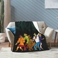 thumbnail image 4 of Scooby Doo Blanket Fuzzy Plush Bed Blanket Cozy Fluffy Air Condition Quilt For Adults Kids, 4 of 6