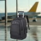 thumbnail image 4 of Mochila con ruedas, Maleta, bolsa de tela Oxford, mochila portátil con ruedas para ordenador portátil, mochila para ordenador para pasar la noche, , Negro, 4 of 8
