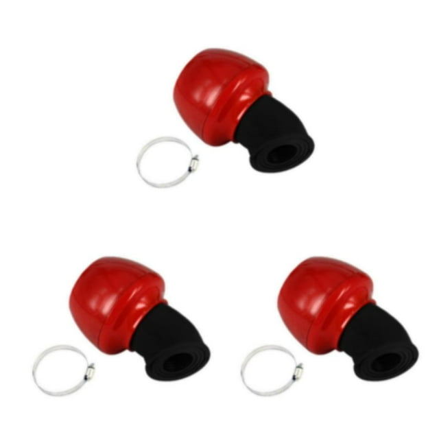 Youkk Intake Filter for Chopper Cruiser Bobber Red 24-48mm 3Set