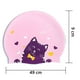 thumbnail image 4 of Gorro de natación para niños, gorros de natación con estampado de silicona suave de primera calidad, gorro de natación impermeable para jóvenes, niños y niñas, pelo largo Adepaton 221411-1, 4 of 8