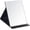 A Black, variant on Protable PU Leather Mirror Folding Desktop Makeup Mirror with Adjustable Stand for Personal Use,Travelling (S, Pink)