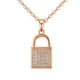 thumbnail image 1 of Dije con Cadena OCEAN HEART  AC18-180, 1 of 2