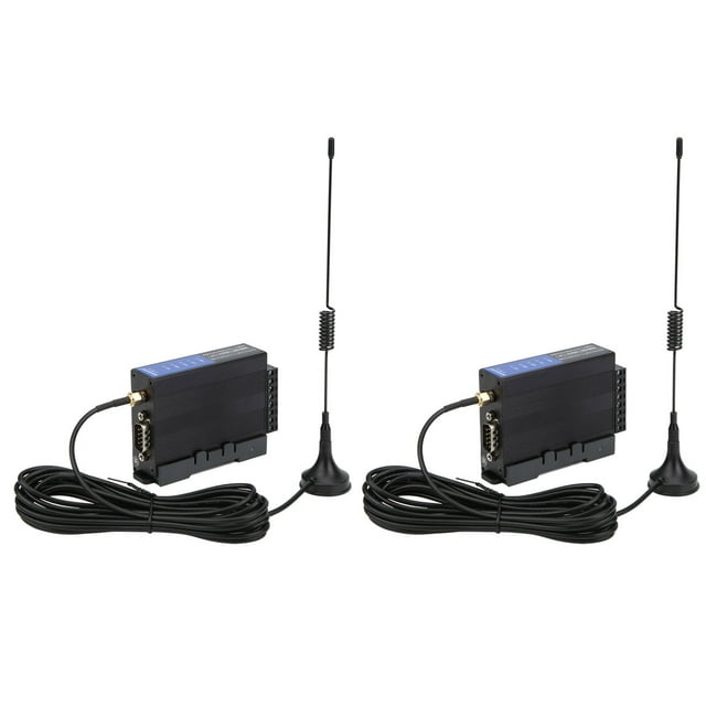 Transceiver Rf Transceiver Module Electronic Component 2Pcs Wireless Transceiver Module Remote Transmission RS232/485/422-LORA DC12-36V