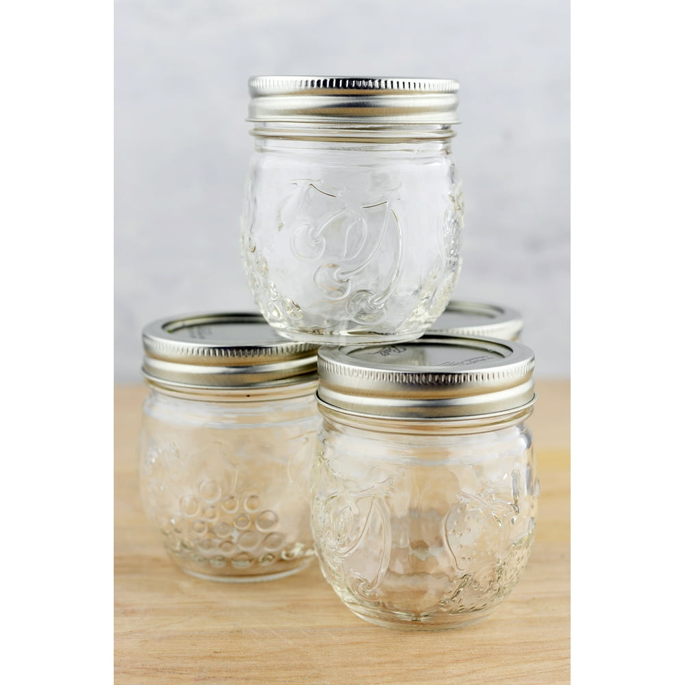 Mason Jars 8oz Regular Mouth Jam Jar Elite Collection