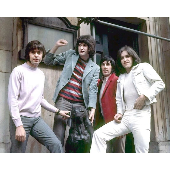 The Kinks Ray Davies Dave Davies Mick Avory Peter Quaife 1960's 8x10 inch photo