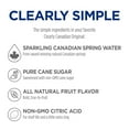 thumbnail image 4 of (Pack of 6), Clearly Canadian Summer Strawberry Sparkling Spring Water, 4 pcs - 44 fl oz, 4 of 5
