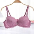 thumbnail image 3 of Iyufng Bras for Women Plus Size,Women's Push up Bra,Women's Sexy Lace Patchwork Bra with Breathable and Sagging Lightweight Underwear,Womens Sexy Lace Bras, 3 of 5