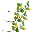 thumbnail image 2 of 3Pcs Chic Imitation Plastic Lemon Cutting Branch Home Decor for Art Decoration, 2 of 5