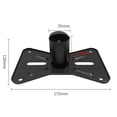 thumbnail image 4 of Rotatable 35mm Metal Mount Tripod Pole for Dj Speaker Stand Adapter Top Cap, 4 of 9
