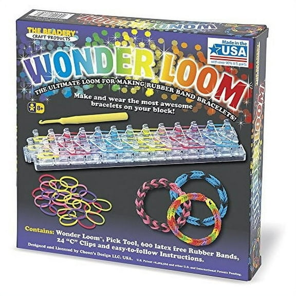 Wonder Loom: the Ultimate Loom for Making Rubber Band Bracelets