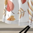 thumbnail image 5 of SKYSONIC Leaf Round Tablecloth 60 inch Waterproof Tablecloth Stain Resistant and Wrinkle Decorative Patio Table Cloths for Kitchen Dinning Room Party Home Garden Picnic, 5 of 7